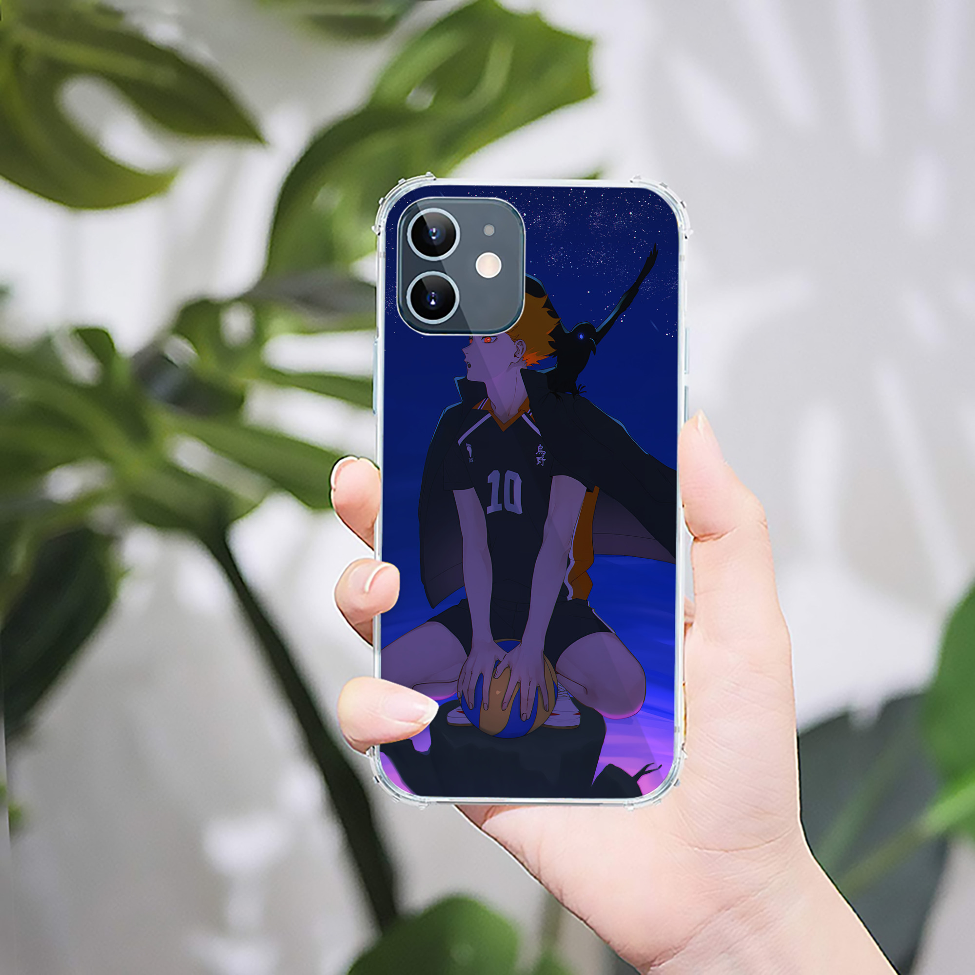 （画像用） ハイキュー!! Haikyu!! 【iPhone 12シリーズ対応】透明スマホケース（クリアソフトケース）